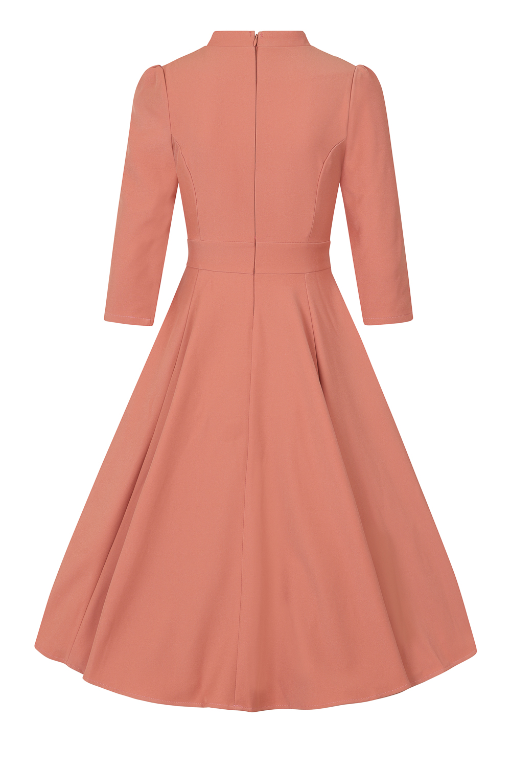 Charming Blush Swing Dress